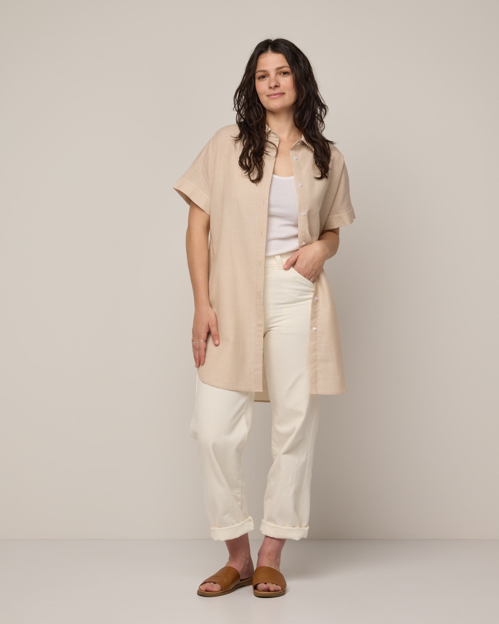 Linen Tunics For Women - FLAX